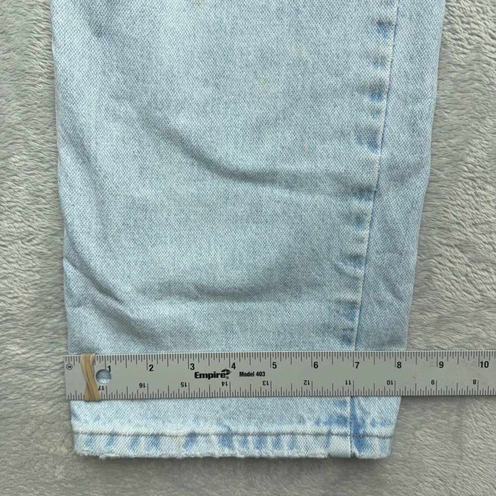 Wrangler Jeans Mens 33x34 Light Blue Cowboy Cut 13MWZGH Straight Leg Denim